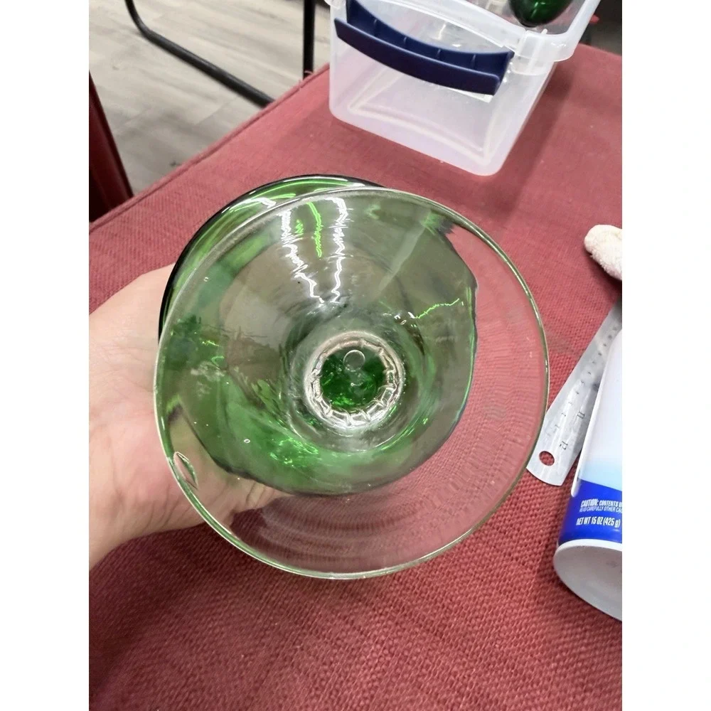Vintage 1960's Empoli/Rossini Italian Green‎ Dish No Lid